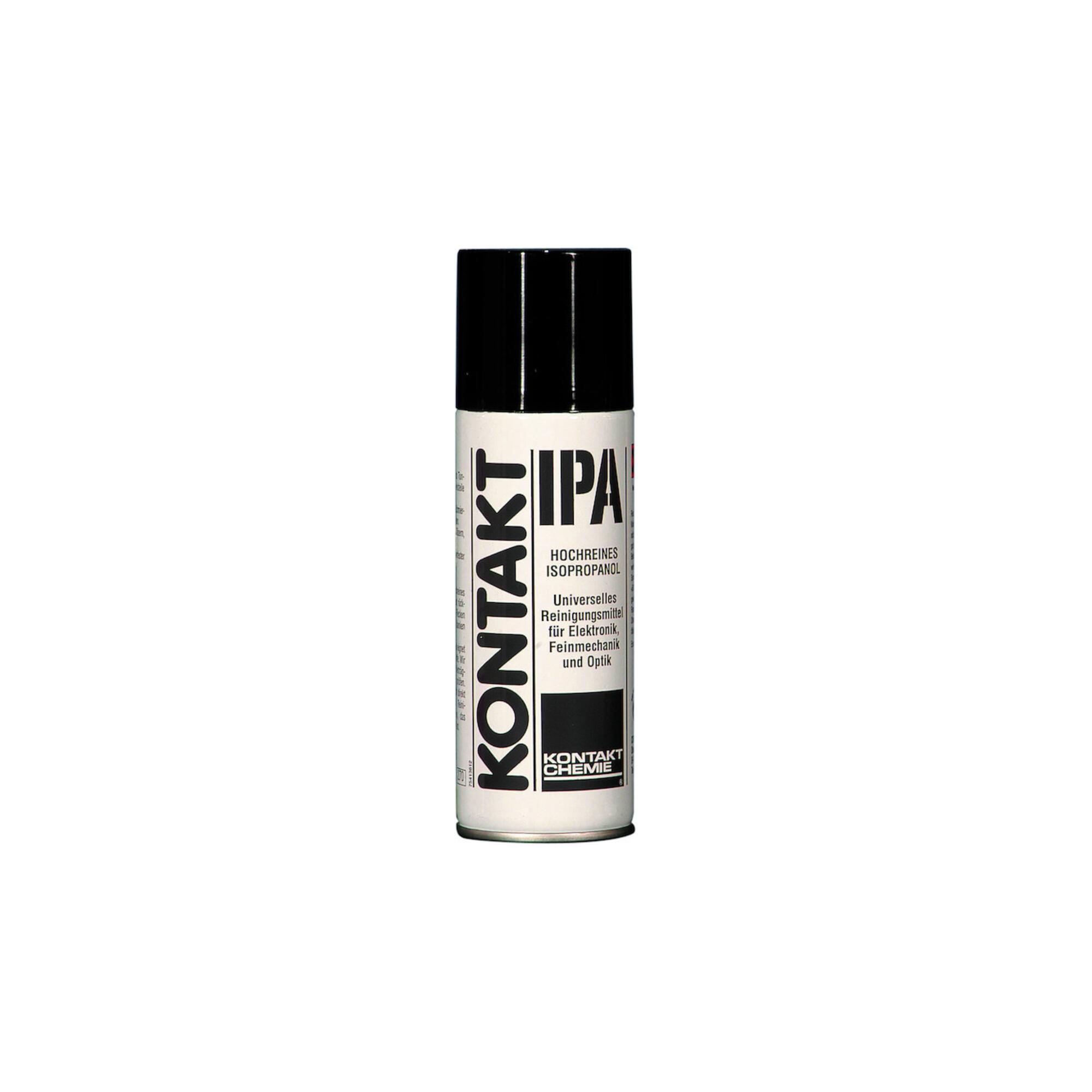 Kontakt Chemie KONTAKT IPA Alkoholreiniger 200ml Spraydose als Lösungsmittel für Elektronik, 77109-AA)