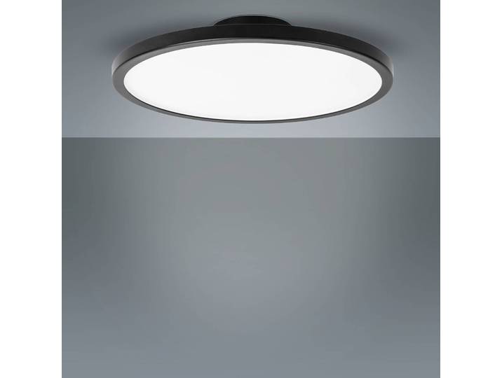 Plafondlamp Aqua, zwart, Badkamer, Aluminium, Modern, Plafondlamp badkamer