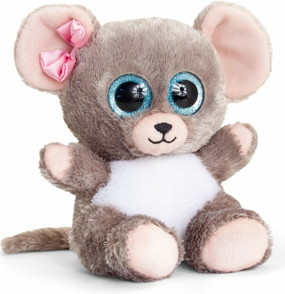 Keel Toys Mini Pluche Knuffel Muismotief, 15 cm