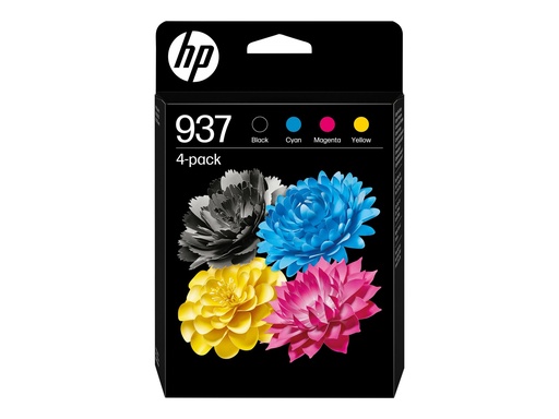 HP 937 cmyk Original Ink Cartridge - Original - Tintenpatrone (6C400NE#LS1)