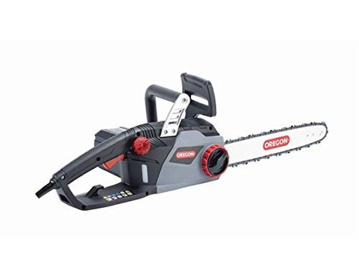 Oregon Tronçonneuse Électrique Filaire 2400W – Guide 40 cm\, Chaîne ControlCut\, Faible Rebond\, Silencieuse et Légère\, Lubrification Automatique – Garantie 3 Ans (CS1400) Grey