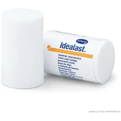 Idealast ohne Verbandklammern, Idealbinden weiß 5 m x 8 cm (10 Stck.)