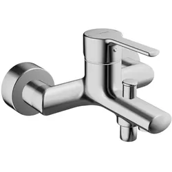 Hansa, Duscharmatur + Badewannenarmatur, Hansaronda Wannen- und Brausearmatur, mit Sicherungseinrichtung, Ausladung: 163mm, 03742173