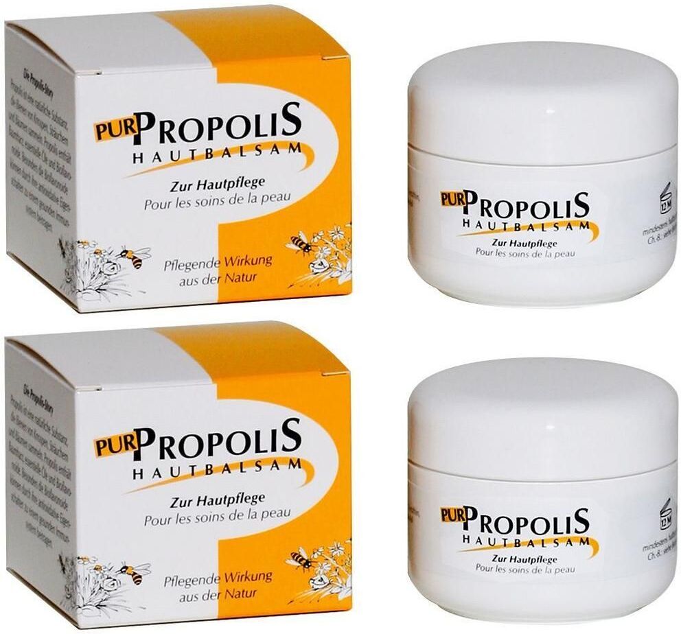 Propolis PUR Hautbalsam 2x 2x50 ml Creme