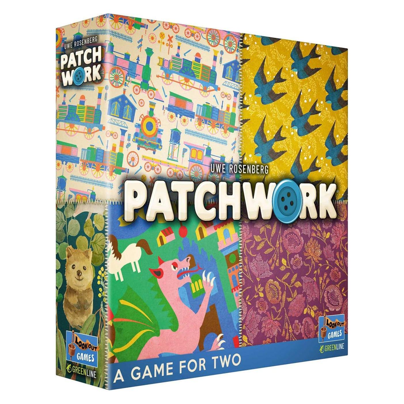 Asmodée Patchwork (Englisch, 2 Spieler) (LOG0075)