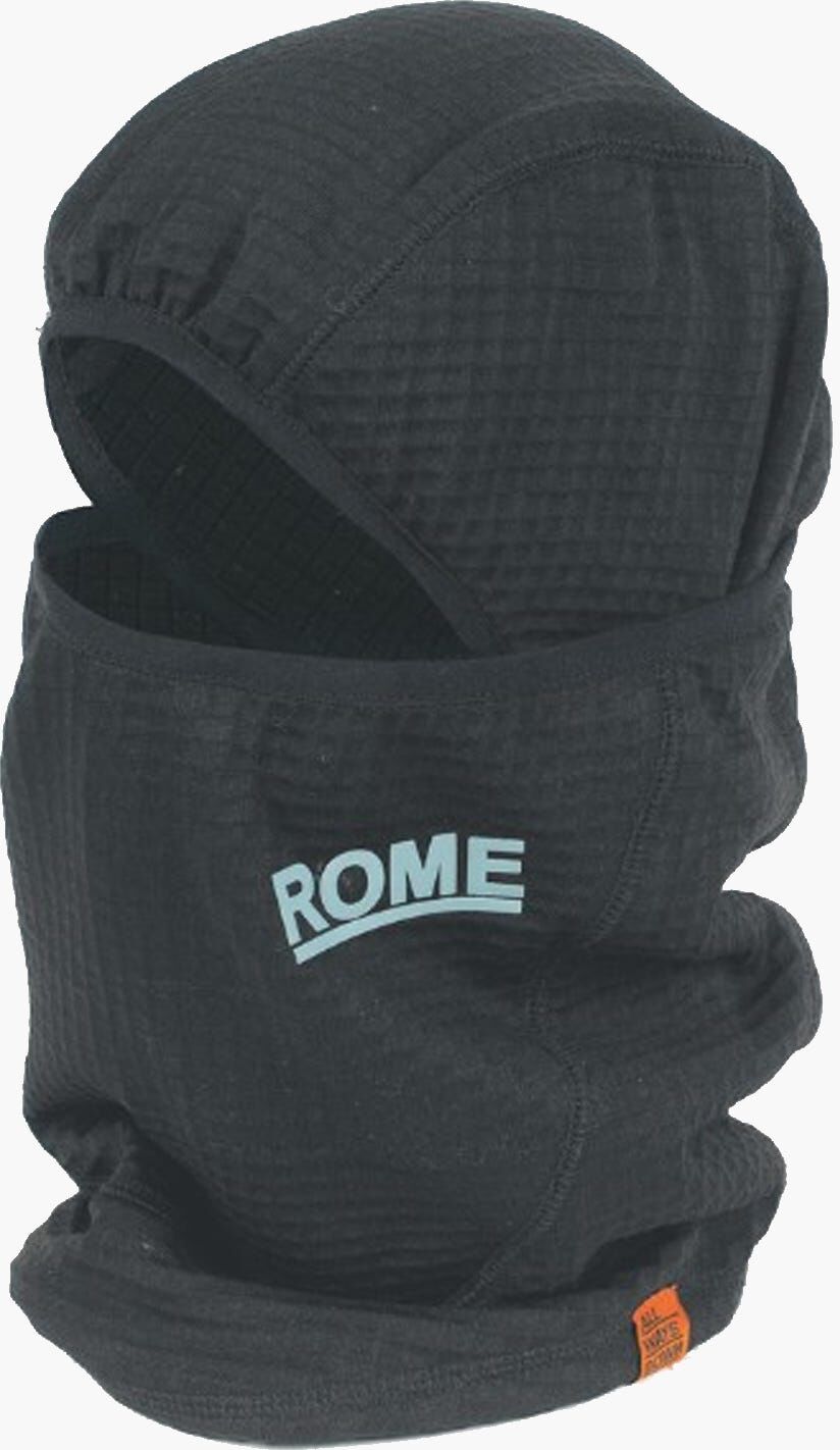 Rome Two Part Face Mask BLACK One Size