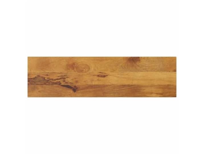 GHVBNMF Tischplatte Massivholz Mango Eichen-Optik Rechteckig 100x40x2,5cm Nachhaltige Ersatz-Tischplatte aus Mangoholz fuer Esszimmer und Home Office, glatte Oberflaeche, einfache Pflege.