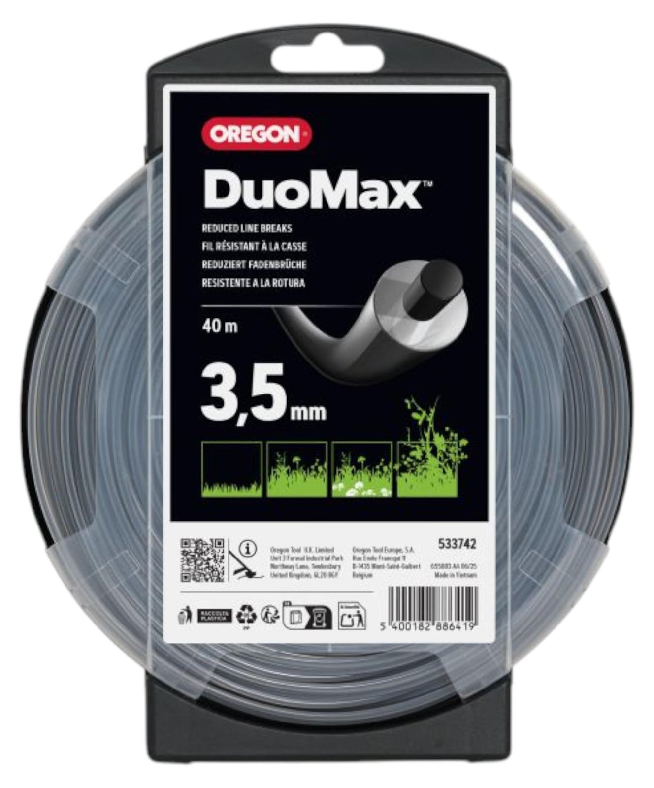 Oregon Duoline maaidraad 3,5 mm 40 meter