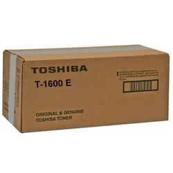 Inkadoo, Toner, Toshiba 60066062051T-1600E Toner schwarz 5.000 Seiten/6% 335 Gramm VE=2 Schwarz (BK)