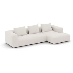 Nordic Collection Ecksofa Kornum Stoff Off White