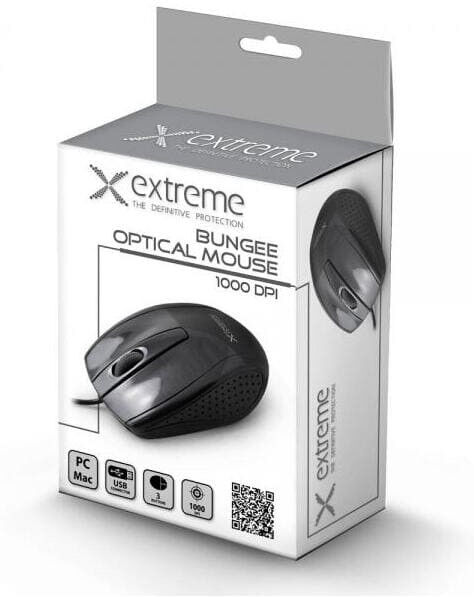 Esperanza Souris USB Extreme XM110K Optique 1000 DPI, Noir, Neuf