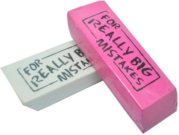 Radergummi ''FOR REALLY BIG MISTAKES'' 12st