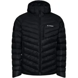 VAUDE Herren Funktionsjacke Me Monviso Down Hooded Jacket, Größe XXL in Schwarz Schwarz
