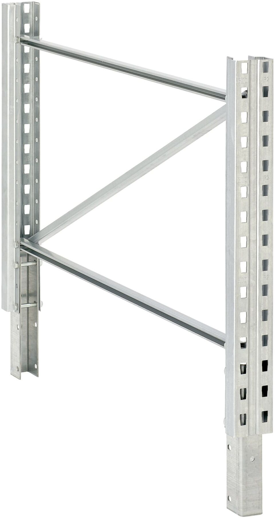 Bito Stützrahmenerhöhung für Palettenregale Stützentyp P2 T1100 mm, verzinkt (24503)