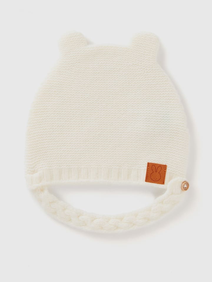 Benetton Mütze in Creme - 74