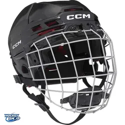 CCM Tacks 70 Helm Combo Bambini | Schwarz