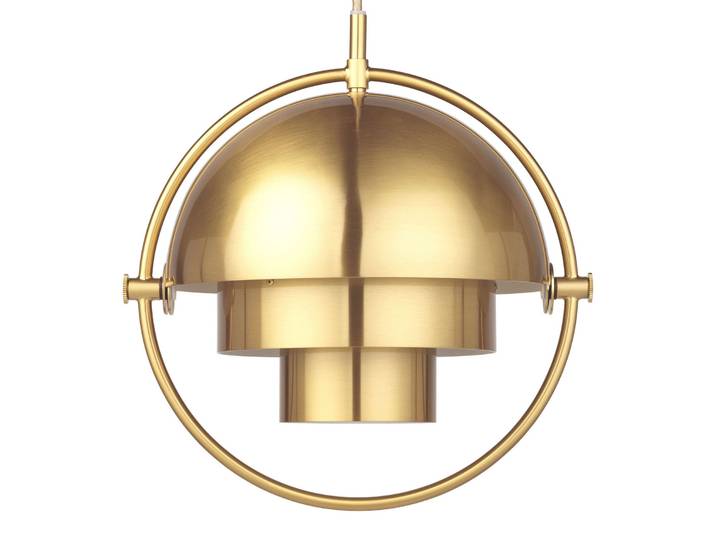 Multi-Lite Pendelleuchte S All Brass - GUBI - Wohnzimmer - Design - Metall - Einflammig