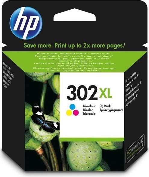 HP Tinte 302XL F6U67AE farbig