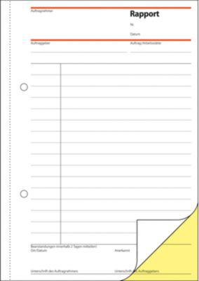 sigel® Rapport SD025, DIN A5 hoch, 2 x 40 Blatt, selbstdurchschreibend