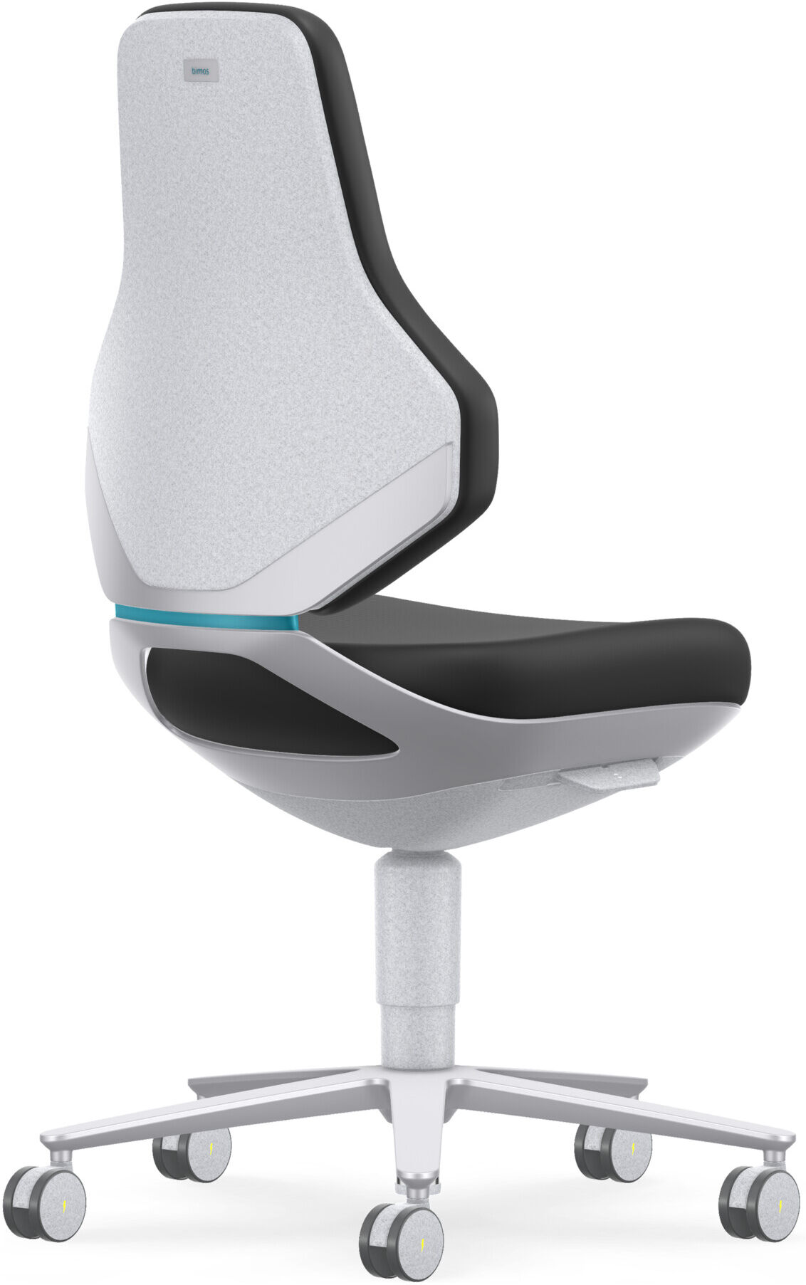 Bimos Reinraumstuhl Texon Skintec schwarz Sitzhöhe 450-620 mm (9173R-4000)