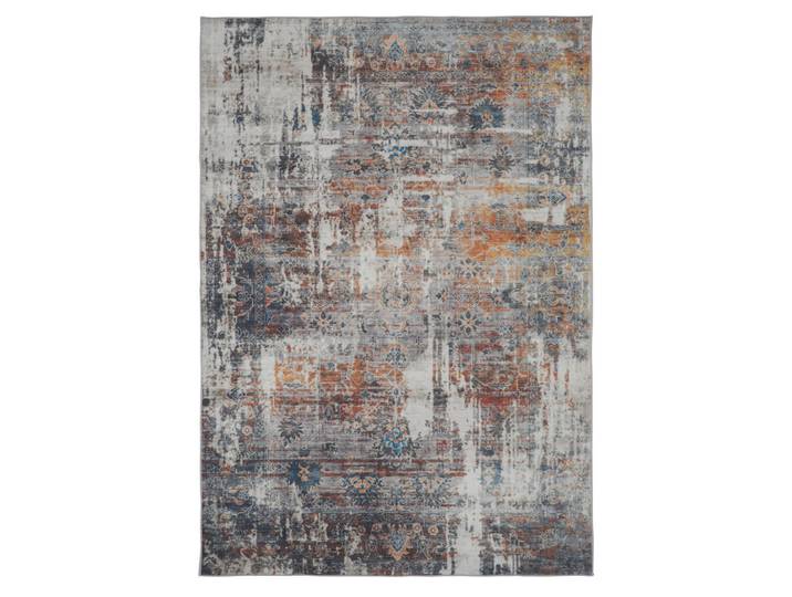 Novel Flachwebeteppich, Mehrfarbig, Textil, Abstraktes, rechteckig, 120x170 cm, leicht zusammenrollbar, Teppiche & Böden, Teppich, Waschbarer Teppich