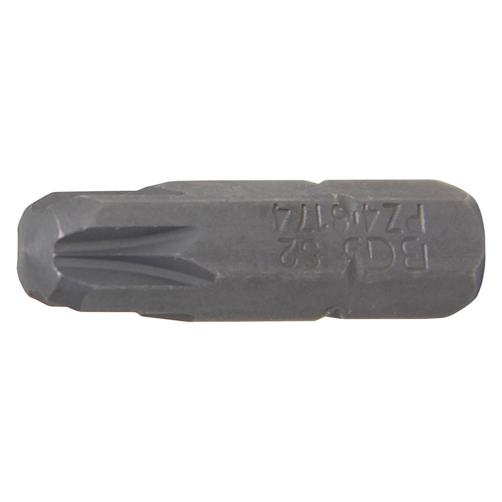 BGS Bit Antrieb Aussensechskant 6,3 mm (1/4") Kreuzschlitz PZ4 (8174)