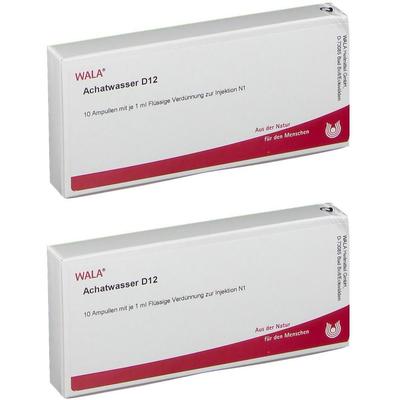 Achatwasser D 12 Ampullen 2x 2x10x1 ml