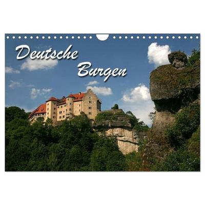 Deutsche Burgen (Wandkalender 2027 DIN A4 quer), CALVENDO Monatskalender