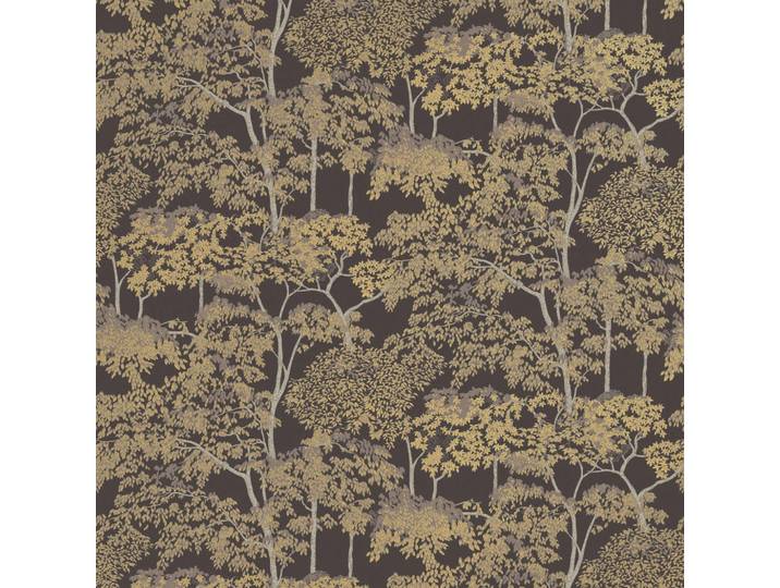 Graham & Brown Vliestapete Idyllischer Baum 1000x52cm, Braun, Papier, Kunststoff, Baum/Pflanze/Natur, Rechteckig, 52x1000 cm, Tapeten & Wandverkleidungen, Vliestapeten