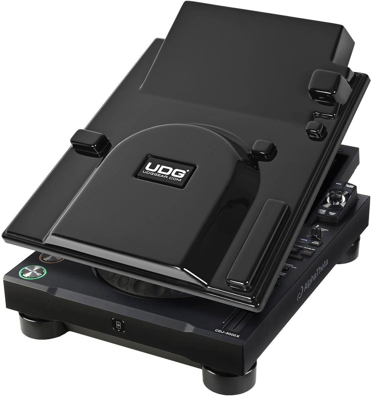 UDG Ultimate Alphatheta Cdj-3000x Geräteabdeckung Schwarz