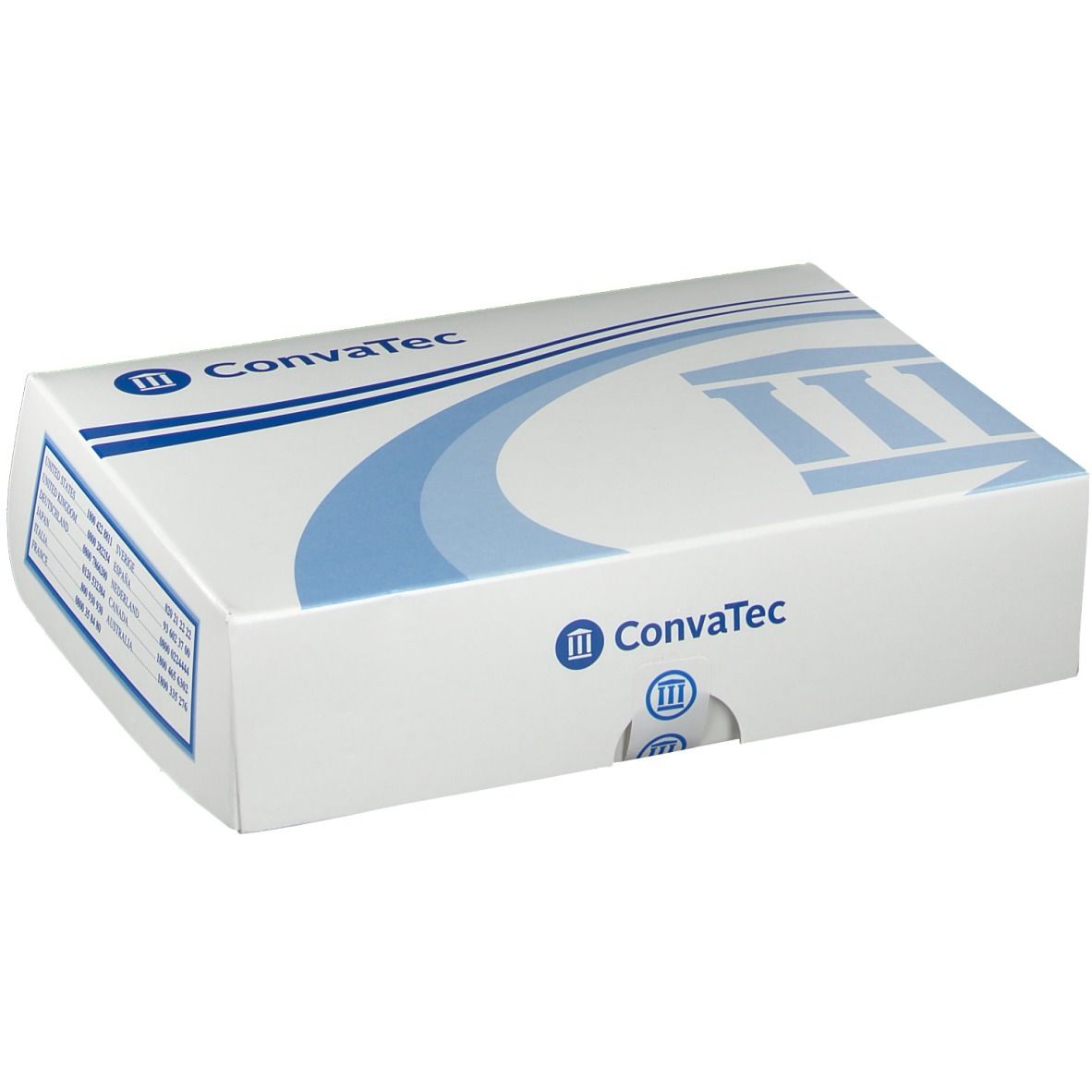 Combihesive Natura Ileob.2t.57mm standard opak 10 St Beutel