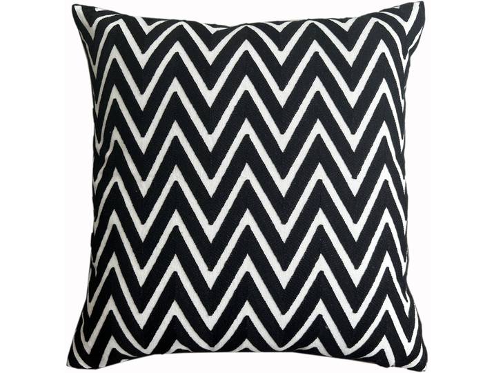 Zierkissen Liv schwarz/weiss Polyester B 45 T 45 cm - Zierkissen