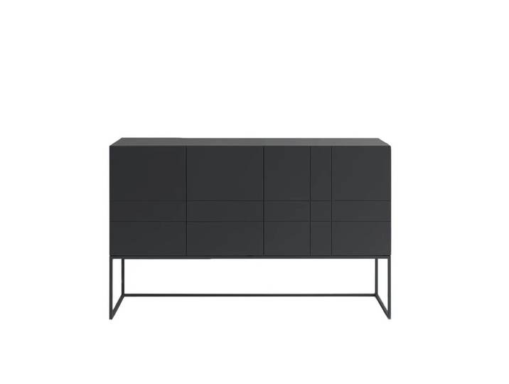 Asplund Kilt Light 137 Sideboard Char grey, 3 Türen