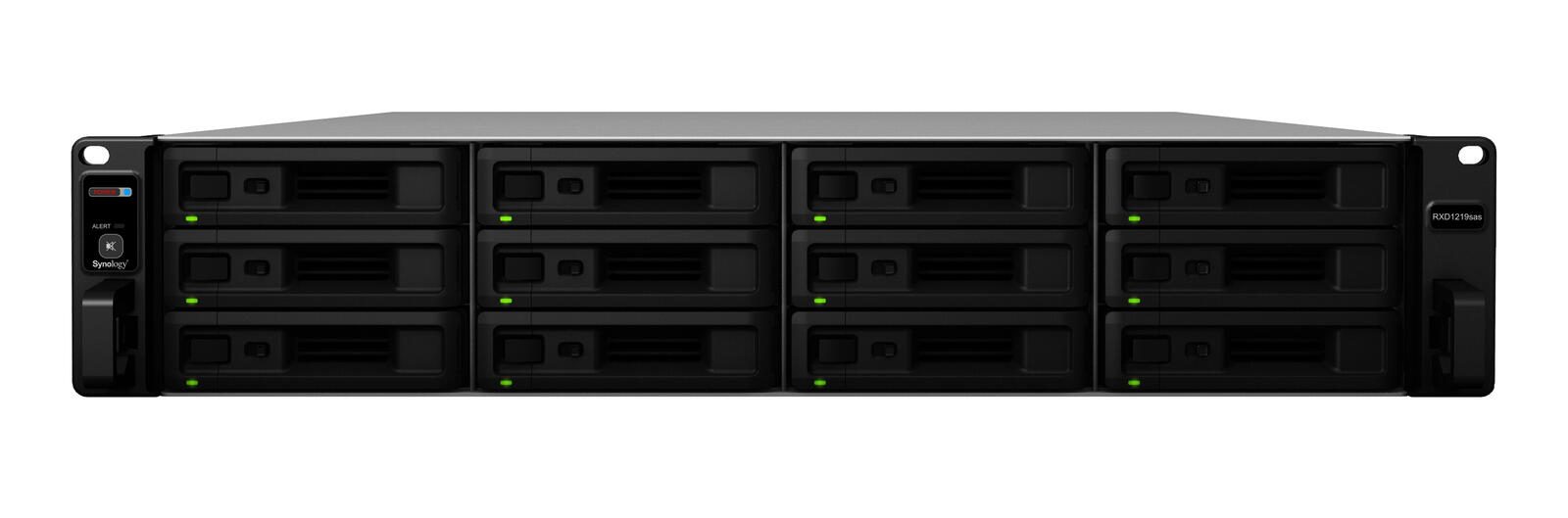 Synology Erweiterungseinheit 12 Einschübe 2HE (RXD1219SAS)