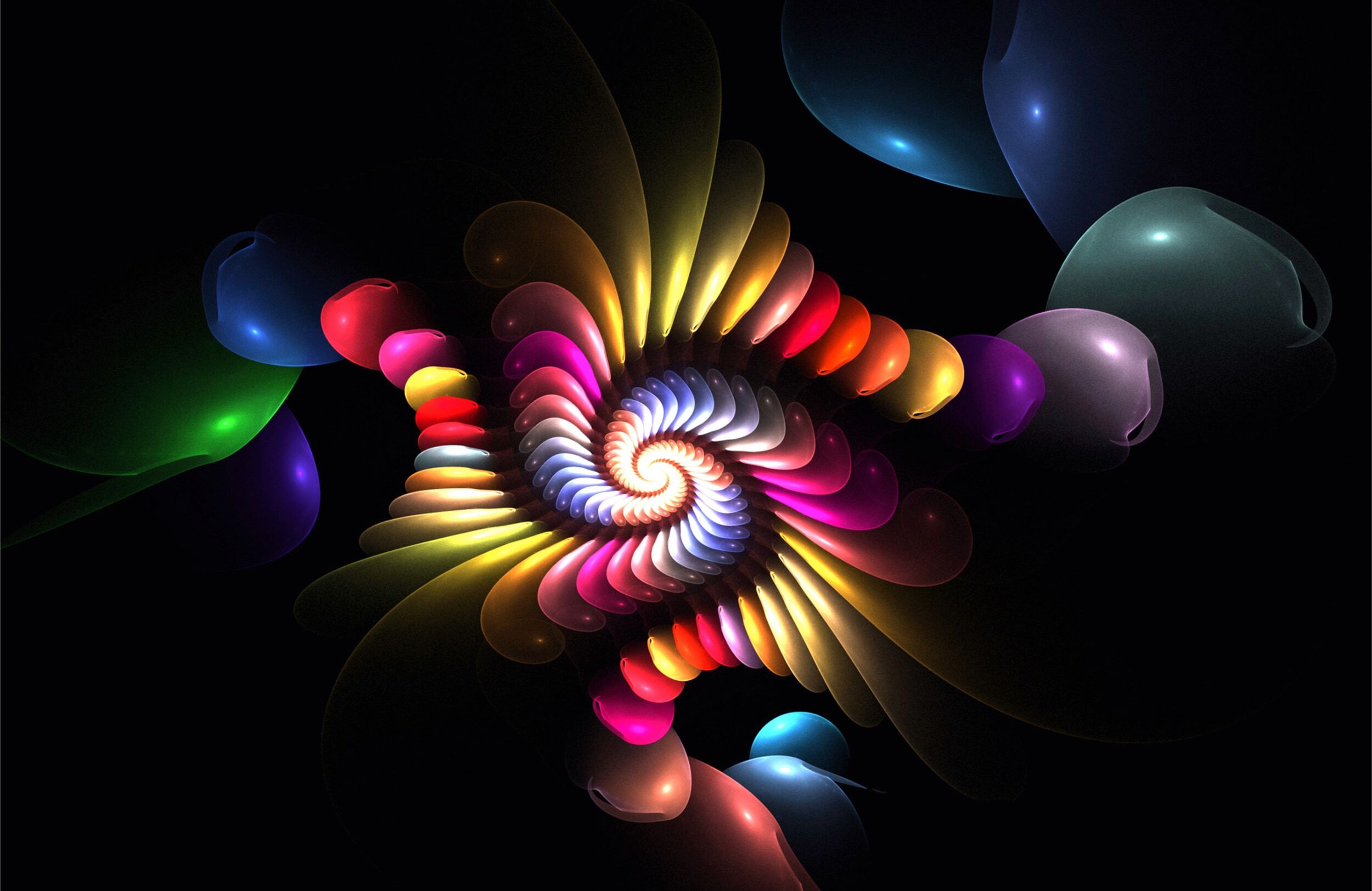 Papermoon "ABSTRAKT DESIGN-MUSTER STRUKTUR" bunt B/L: 3,5m x 2,6m, Bahnen: 7 Stk.