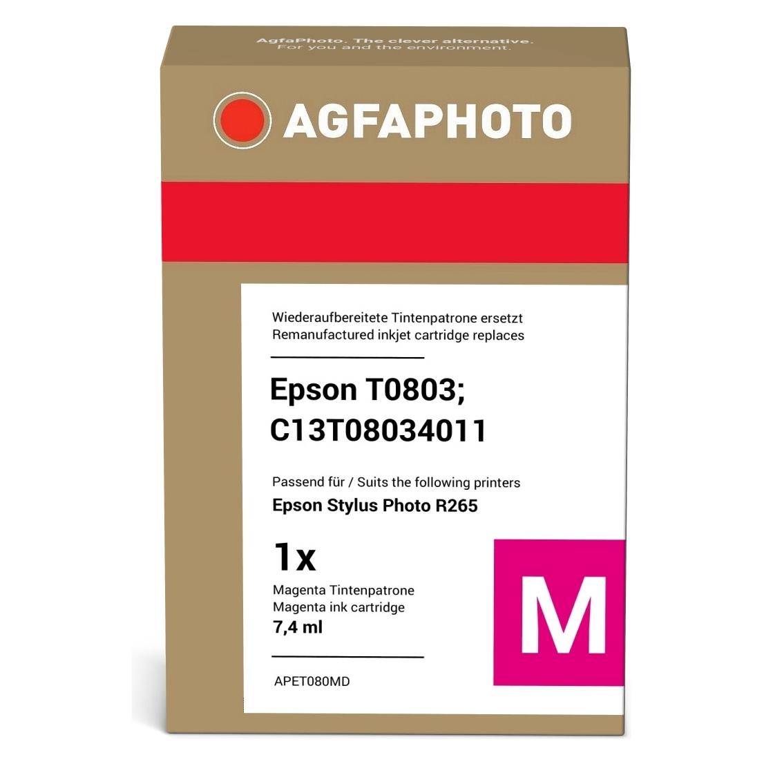 Agfaphoto kompatibel mit T0803 (M) (APET080MD)