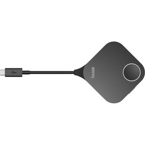 BenQ Präsentationssystem InstaShow Button Kit, 5J.K0E28.E2A, für InstaShow WDC15, USB-C / HDMI, Plug-and-Play, Sender