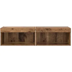 vidaXL, TV Möbel, Inmisa (2 Stück) (60 x 30 x 30 cm)