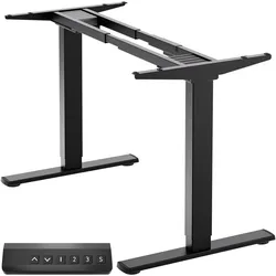Onkron, Tischbeine + Tischgestell, DESK FRAME MOTORISED/BLACK CDF222E-B