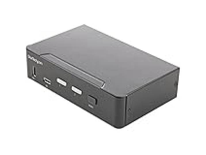 StarTech Switch KVM HDMI 2 Ports Écran Unique 4K 60Hz UHD HDR, USB 3.0