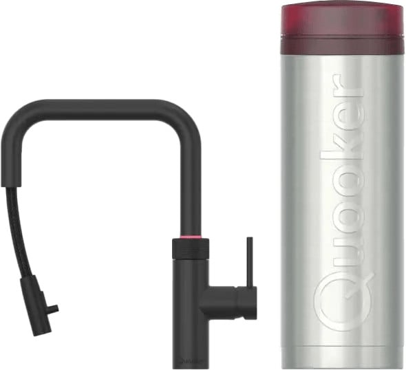 Quooker PRO3 & Quooker Flex Square Zwart