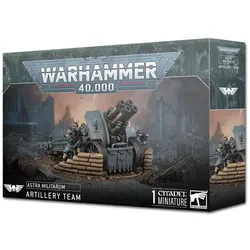 Games Workshop Warhammer 40k - Astra Militarum Equipe d'Artillerie de Krieg (Kunststoff)