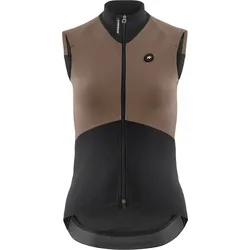 Assos UMA GTV Spring Fall Vest S11 Frauen Radweste für Frühling & Herbst - terra sand - L