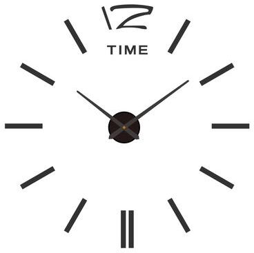 Uplift Treasures Modern 3D DIY Wall Clock Acrylic Mirror Decor 22 3d Diameter100 130cm