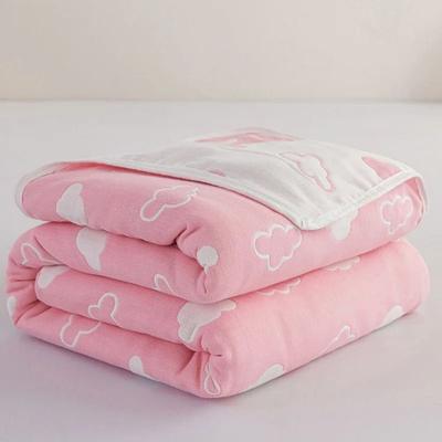 Uplift Picks 6 Layer Cotton Muslin Blanket Breathable Summer Throw 19 90x100cm