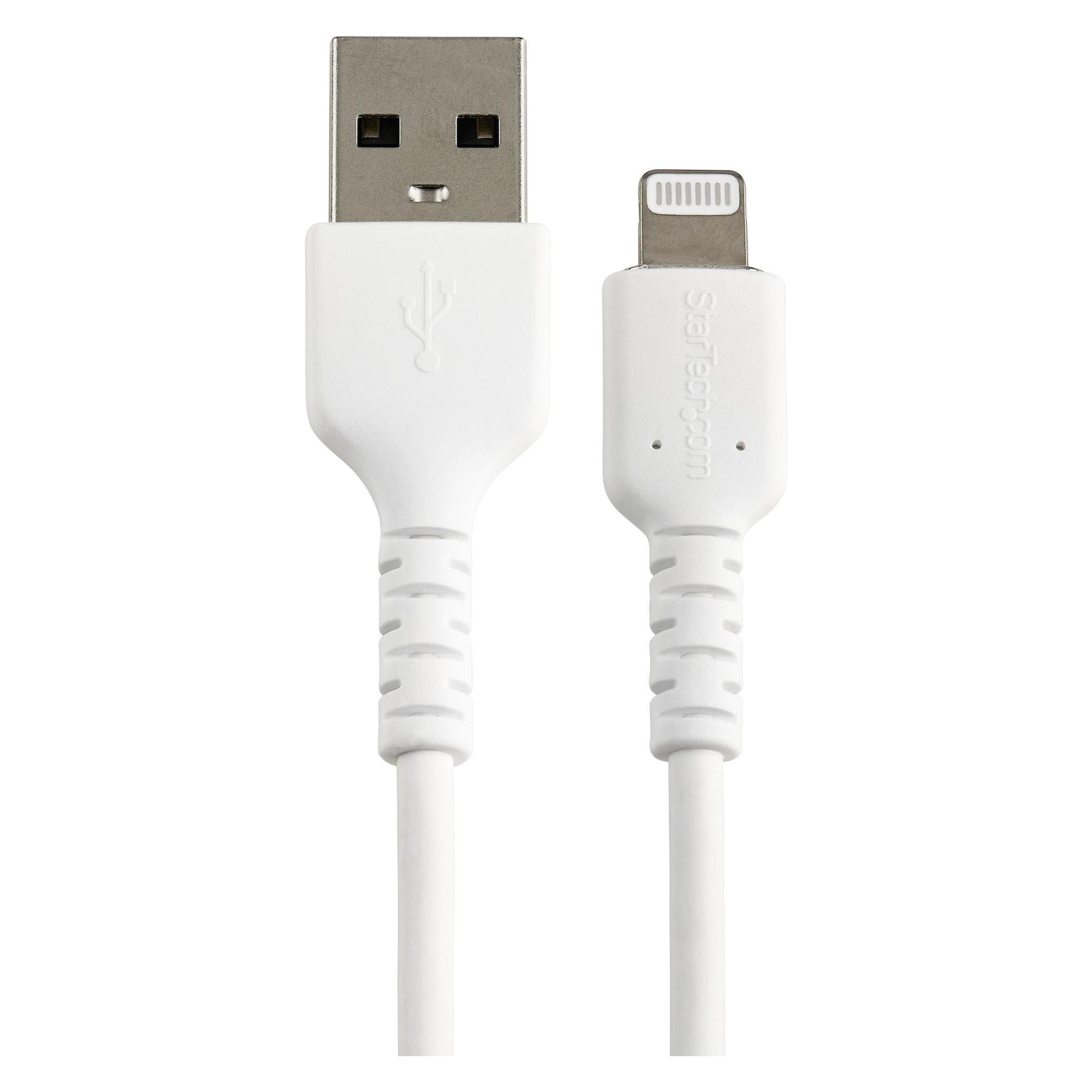 StarTech USB A - Lightning (0.15 m, USB 2.0) (RUSBLTMM15CMW)