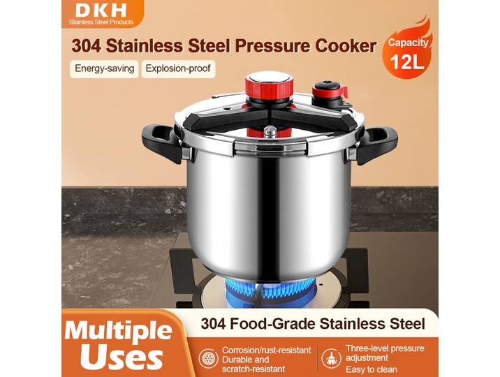 Fenghui – autocuiseur en acier inoxydable 304, 12l, certifié CE, appareil de cuisine robuste antidéflagrant de grande capacité