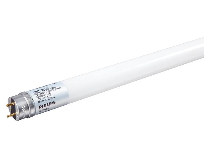 Philips LED-Röhre 600mm, G13 Fassung,weiß (3000 Kelvin), 750 Lumen