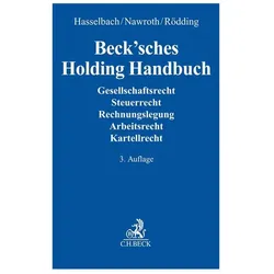 Becksches Holding Handbuch, Fachbücher von Kai Hasselbach, Christoph Nawroth, Adalbert Rödding
