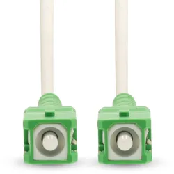 Nedis Glasfaser-Netzwerkkabel - SMF (Single Mode Phase) - SC/APC - SC/APC - 100 Gbps - 2.00 m - Weiss - Gift Box with Euro Lock